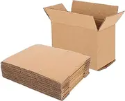 Holibanna Cardboard Storage 10 Small Shipping Packing Boxes Easy Assembly Mailer Boxes for Packing Moving