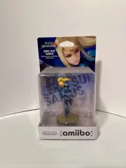 Zero Suit Samus Nintendo Amiibo Super Smash Bros Mini Figure New Sealed