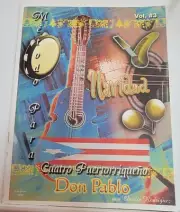 Libro Metodo Para Cuatro Puertorriqueño Navidad Vol 3 Don Pablo