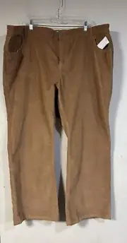 Cotton:On Women's Plus Corduroy Bootleg Pants Stretch Pinecone Brown Size 20 NEW