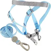 YARNOW Fashionable Dog Harness Small Dog Leash Set Metal D-Ring Adjustable for Medium Small Pet Accessories
