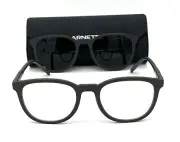 ARNETTE MOMOS AN4289 Matte Brown / Clear Lens + Brown clip-on 53mm eyeglasses