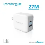 台達電 INNERGIE 27M 27瓦雙孔 USB-C 極速充電器