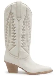 Paris Texas Rosario 60 Suede Cowboy Boots - Cream - 41 (IT41 / UK8) 41 (IT41 / UK8)