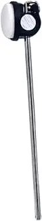 yuksok Bass Drum Beater Bass Percussion Sticks, Drum Replacement 7.87inch Bass Drum Pedal Mallet for Performance Show Concert, argent
