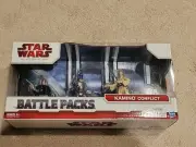 Star Wars Clone War Battle Pack Kamino Conflict Boba Fett/ Jango/ Obi/ R4P17