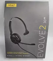 Jabra Evolve2 30 SE Wired Noise-Cancelling MS Mono Headset USB-C - NEW SEALED