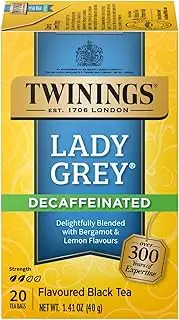 Twinings Tea Lady Grey Tea Decaf 20 ct