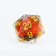 Sirius Dice - Halloween Snowglobe Large D20