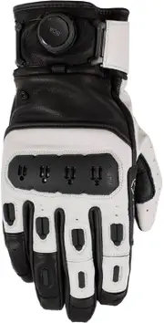 Knox Orsa Leather MK3, gloves , color: Black/White , size: XXL