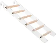 Abaodam Bird Ladder for Parakeets Cockatiels and Hamsters Climbing Platform Durable and Safe Design Promotes Activity and Exercise for Small Pets