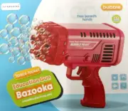 Bazooka Bubble Gun 32-Hole Rocket Launcher Bubble Machine for Kids Fun