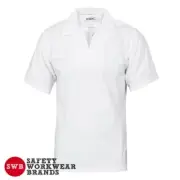 DNC Workwear Unisex V Neck Food Industry Jerkin Top Kitchen Chef Uniform 1311