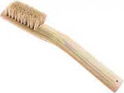 Beaupretty Shoe Brush with Soft Bristle Bamboo Handle Durable Cleaning Brush for Shoes Boots and Home Use Safe for Clothing Multipurpose Cleaning Tool
