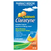 Claratyne Childrens Antihistamine Peach 60ml