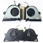 2Pcs Replacement CPU+GPU Cooling Fan for Asus TUF Dash F15 FX516P Air RTX3070