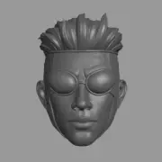 Invincible v3 Mark Grayson Image Comics custom head for action figures