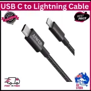 Anker USB C to Lightning Cable 3ft Apple MFi-Certified Charging for iPhone 8/11