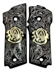 Cachas Smith & Wesson Caliber 9mm Model 59 24dm Charro Style Grip MADE In MEXICO