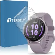 [5 Pack] Screen Protector for Garmin Vívoactive 5, Premium TPU Soft Flex Full C