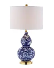JONATHAN Y Designs Lee 27in Ceramic Chinoiserie Table Lamp