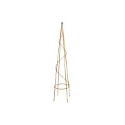 Maine & Crawford Rusted Cast Iron Garden Decor Yamba 90cm Outdoor Cone Trellis