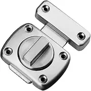 jojofuny Zinc Alloy Door Latch Bolt - Thickened Security Lock for Wooden Doors, Cabinets, Bathroom, Easy Installation