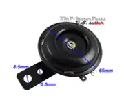 Universal Automotive Motorcycle Waterproof Electric Horn 12V 100db ATV Quad Bike