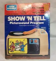 VINTAGE 1984 SHOW N TELL PICTURESOUND PROGRAM ALVINE AND THE CHIPMUNKS, NEW, NOS
