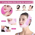 V Line Face Slimming Double Chin Reducer Mask Lifting Anti-Wrinkle Belt Hot~