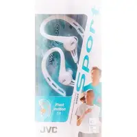 在飛比找蝦皮購物優惠-外銷日本 JVC HA-ECX20-W 彩蝶尾翼 支點運動耳