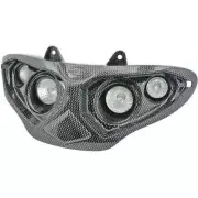 Mask Light 4 Lights Halogens Carbon Look Gilera 180 Runner Sp 1999-2002