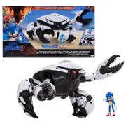 Sonic the Hedgehog 3 Crab Mech Battle 2.5 Inch Playset