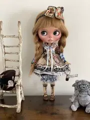Alice In Wonderland- Outfit For Blythe dolls -set Of clothes For Blythe Dolls