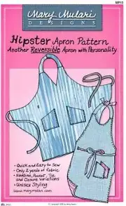 Hipster Apron Pattern by Mary Mulari