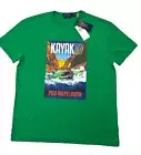 Polo Ralph Lauren Kayak 67 Graphic T-Shirt Men’s Size Small Summit Green NWT