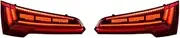 Compatible for Audi Q5 2018-2024 LED Projetor Tail Lamp Daytime Running