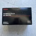 Sigma 70-300mm 1:4-5.6 DL Macro Super Lens Unsure of Mount For Canon