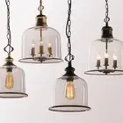Dining Room Chandelier Light Bar Pendant Light Glass Kitchen Ceiling Lights