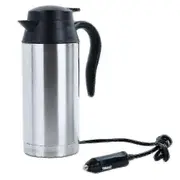 12v Electric Car Camping Water Kettle for Van and Lorry Travel 750ml Capacity 120w Power Output