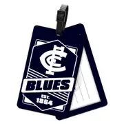 Carlton Blues Rubber Luggage Tag