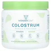 Wondercow, Colostrum Powder, Matcha, 4.9 oz (140 g)
