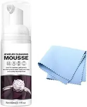 [Stxdynjy] Jewelry Cleaner Solution with Cloth Restores The Removal of Polishing Foam Back for Jewelry Cleaning Sets at Home