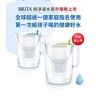 【德國BRITA】Style純淨濾水壺(藍 / 萊姆綠)