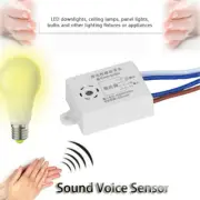 220V Smart Sound Voice Sensor Module Auto ON/OFF Light Switch Module Smart Home