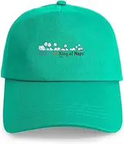 [CafePress] Peanuts: King of Naps Cap Adjustable Baseball Cap