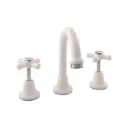 EZYFIX WELS 5 Star 5.5L/min White Classic Retrofit Basin Tap Set