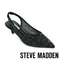 在飛比找momo購物網優惠-【STEVE MADDEN】COVER UP 鑽面網布尖頭繞