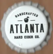 USA Plastic Lined Beer Crown Bottle Cap: Atlanta Brewing Cider