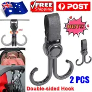 Baby Stroller Double Hook Hanger 2pcs/set Baby Outdoor Traveling Portable KP